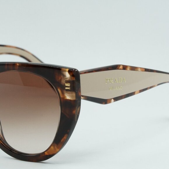 🕶️ New Prada PR14WSF 01R0A6 Sunglasses - Caramel Tortoise/Powder Frame - Picture 4 of 8